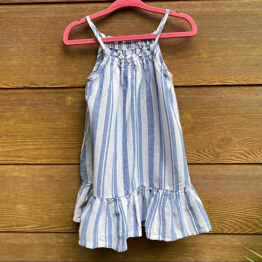 Old Navy Girls Chambray Striped Sundress